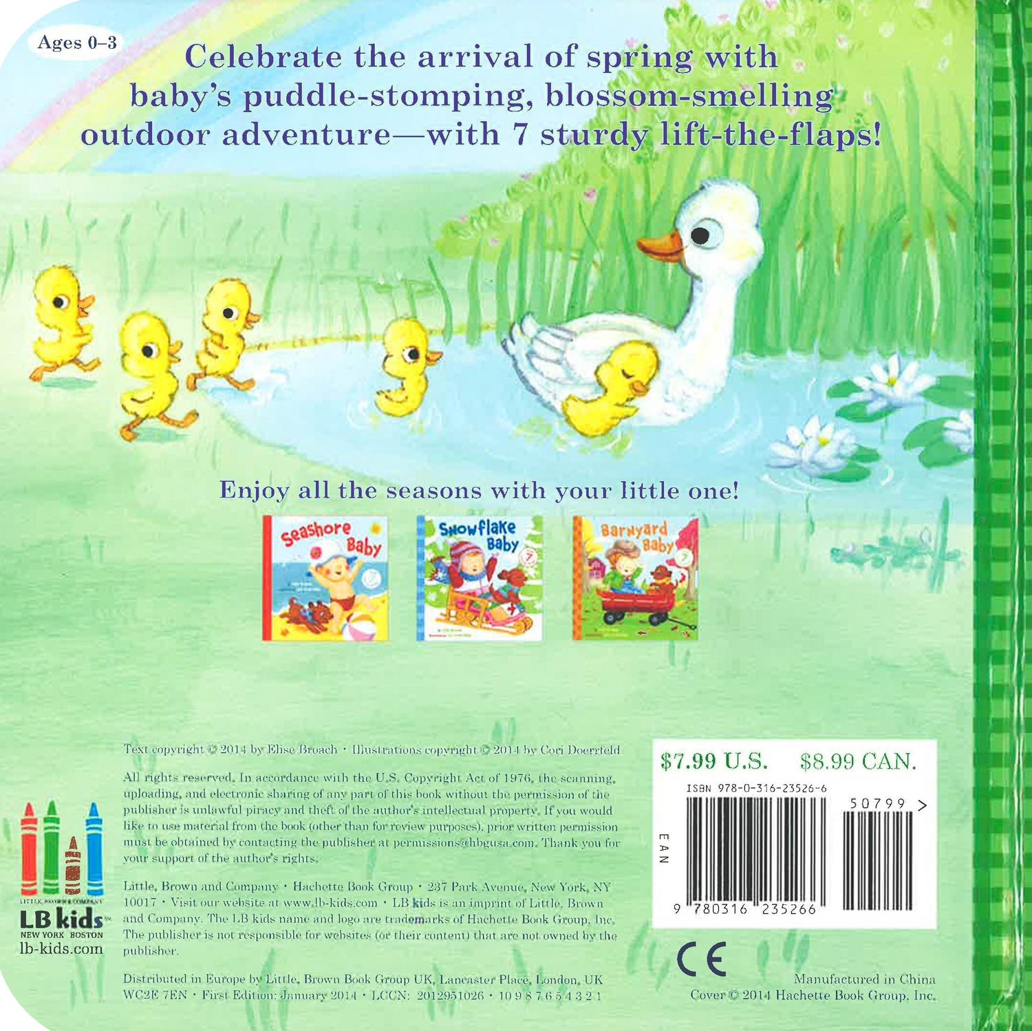 Baby Spring Book Springtime Baby – BookXcess