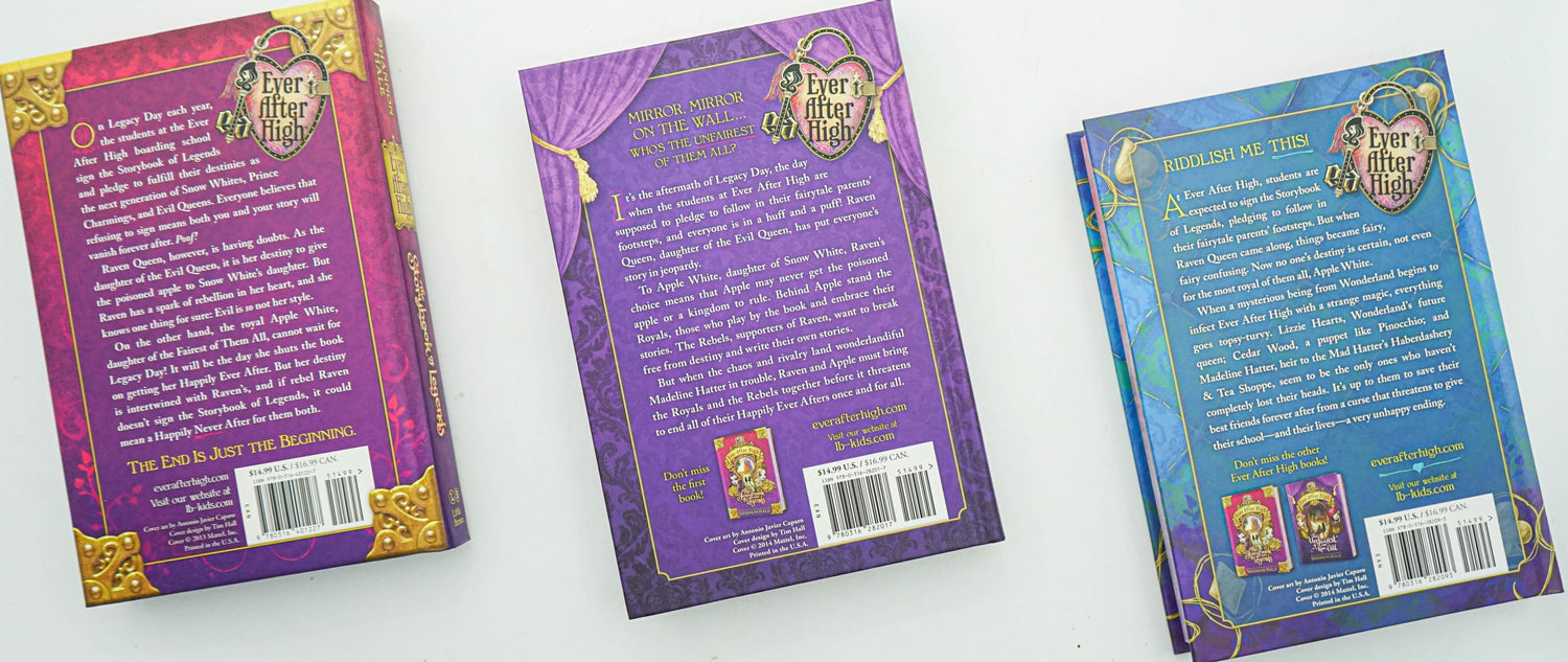 Ever Less High Book Ever After High: The Storybox Of Legends Boxed Set (3 Books) – BookXcess
