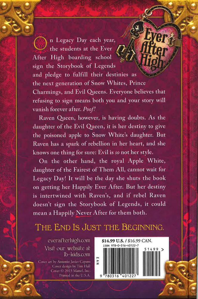 Ever Less High Book Ever After High: The Storybook Of Legends – BookXcess