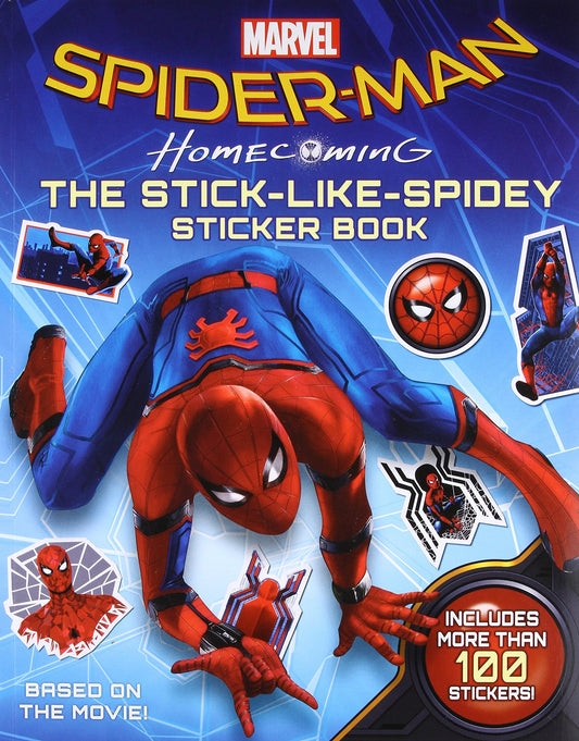 Spider-Man: Homecoming: The Stick-Like-Spidey Sticker Book