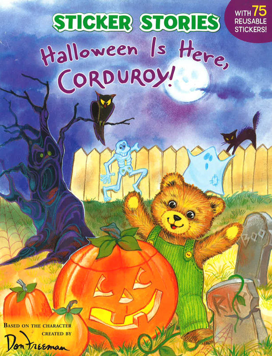 Sticker Stories: Holloween Is Here, Corduroy!