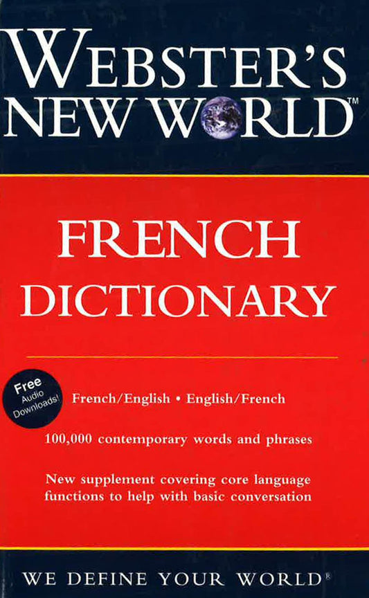 Webster's New World French Dictionary (2nd Ed)- French-English, English-French