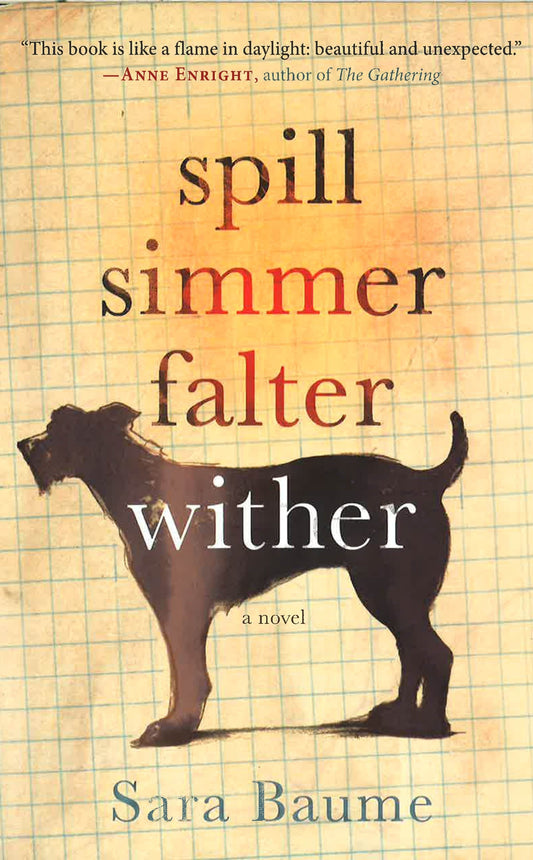 Spill Simmer Falter Wither