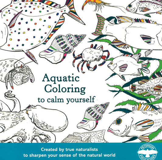 Aquatic Colouring To Calm Yourself
