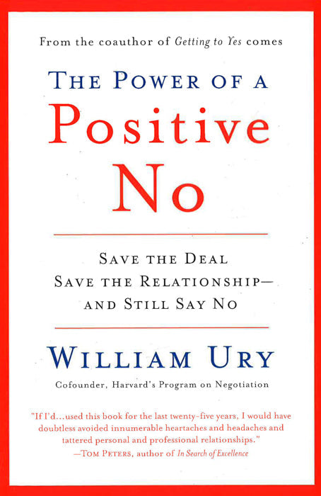 The Power Of A Positive No