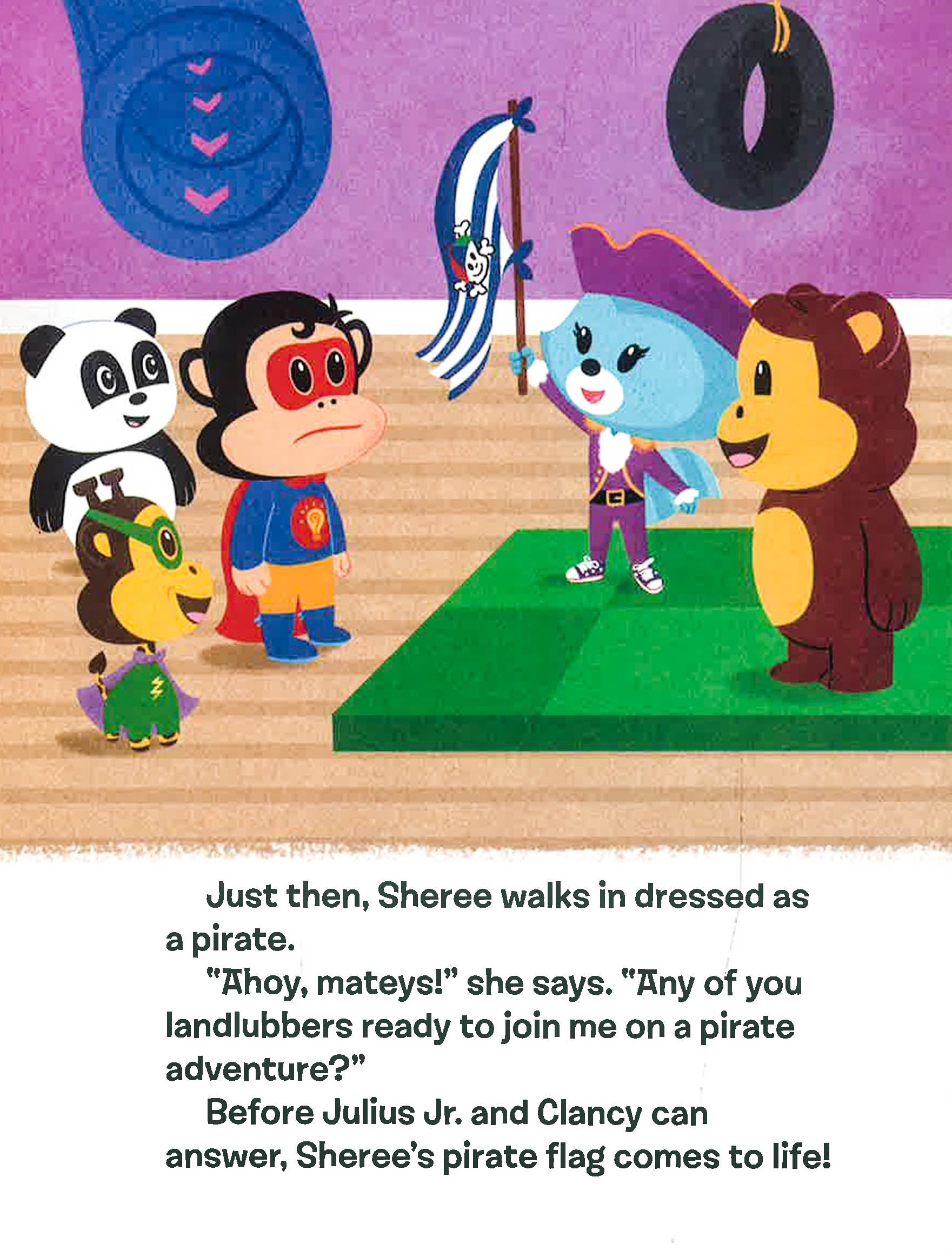 Julius Jr. : Pirates And Superheroes – BookXcess