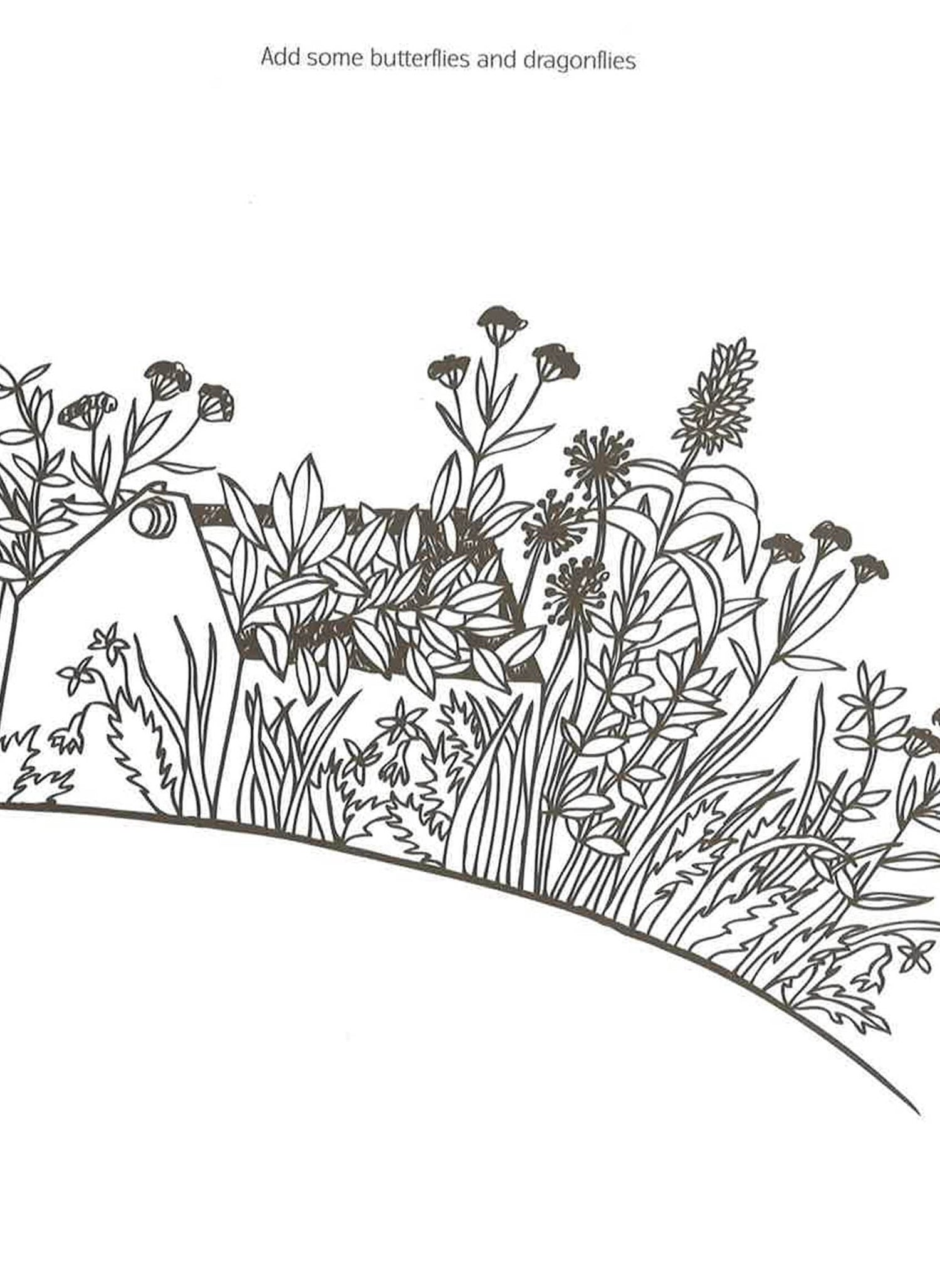 Coloring For Mindfulness: Garden – BookXcess