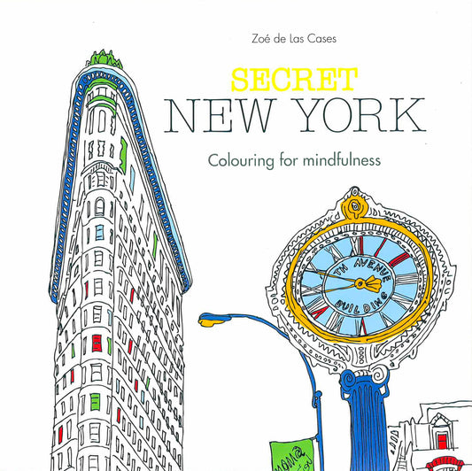 Secret New York: Colouring For Mindfulness