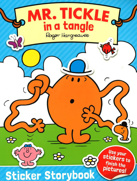 Mr. Tickle In A Tangle Sticker Storybook