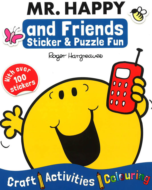 Mr Happy And Friends: Sticker And Puzzle Fun