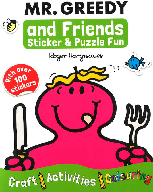 Mr. Greedy And Friends - Sticker & Puzzle Fun