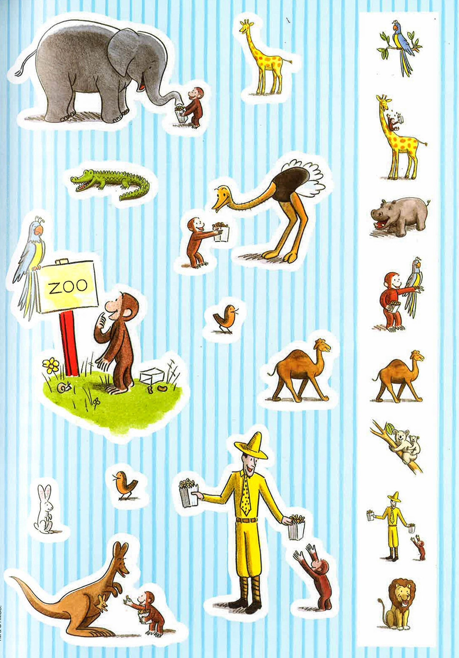 Curious George Super Sticker Coloring Book – BookXcess