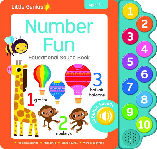 Number Fun: Educational Sound Book