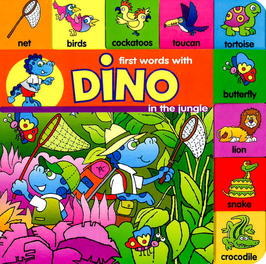 First Words With Dino In The Jungle