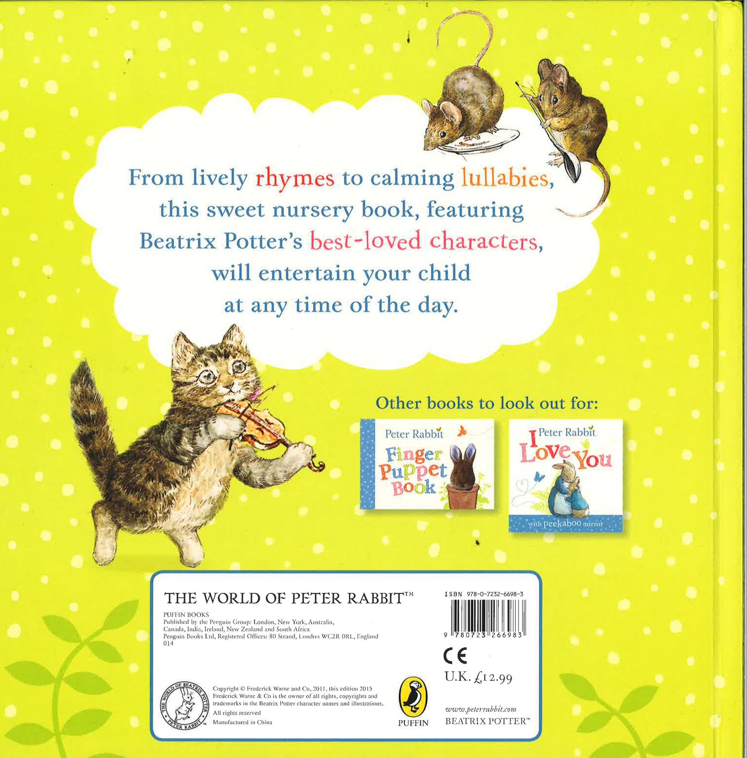 Peter Rabbit: Nursery Rhyme Time – BookXcess