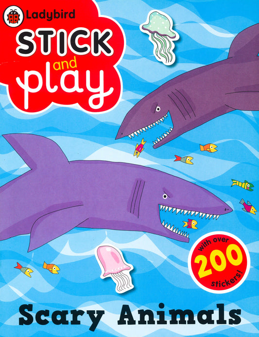 Scary Animals: Ladybird Stick And Play