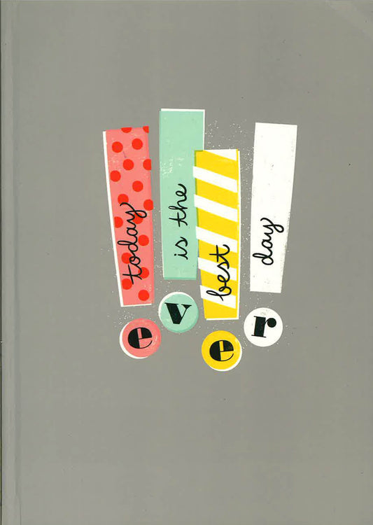 Hooray Today Colored Edge Journal