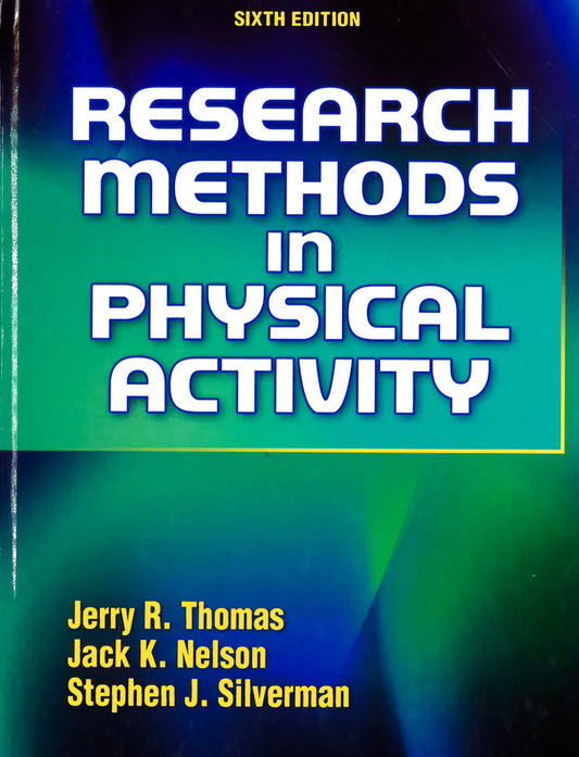 Research Methods In Physical Activity