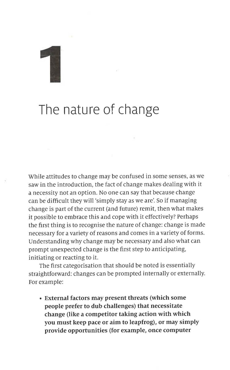 Managing Change (Creating Success) – BookXcess