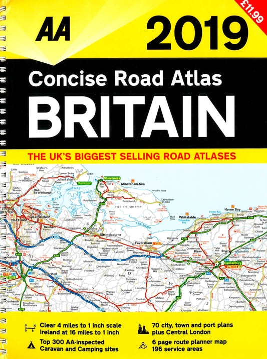 Concise Atlas Britain 2019 Baker Tayl