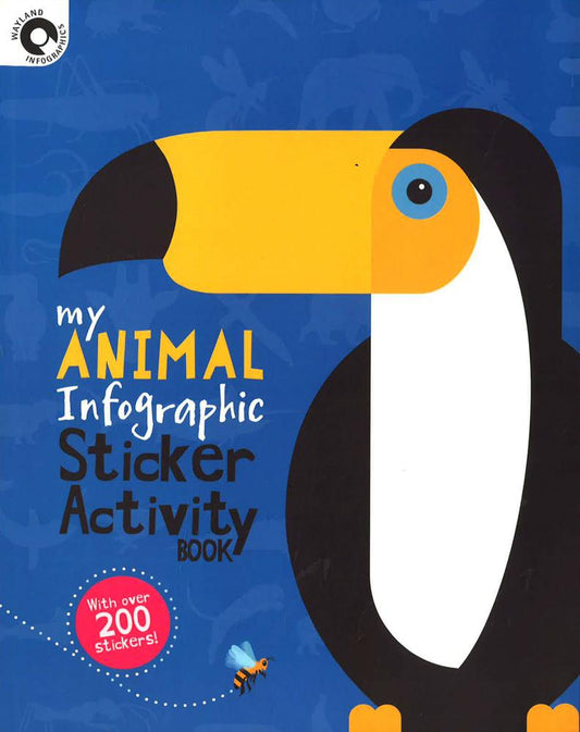 Animal Infographic Sticker Book