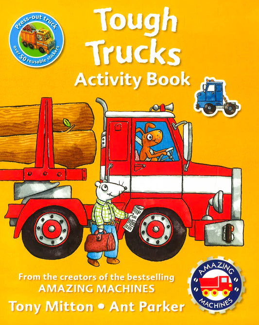 Amazing Machines Tough Trucks Activity Book
