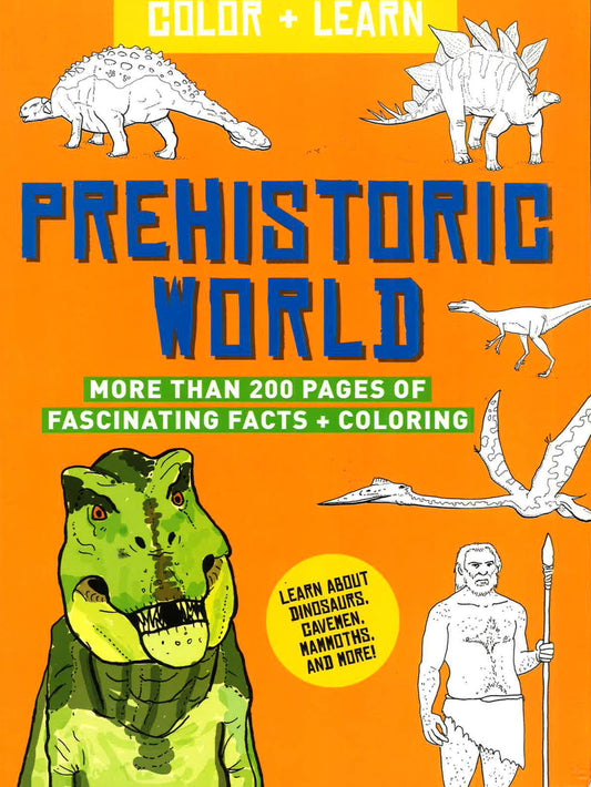 Color + Learn: Prehistoric World