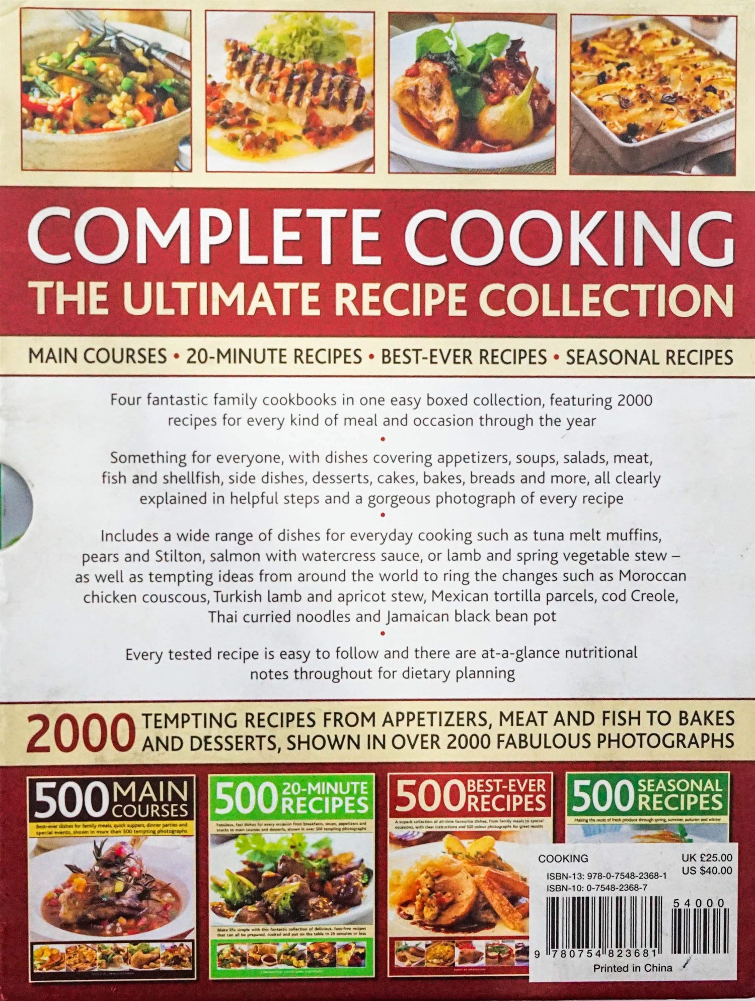 Cooking R Collections Comp Cooking: Ult Recipe Collection – BookXcess