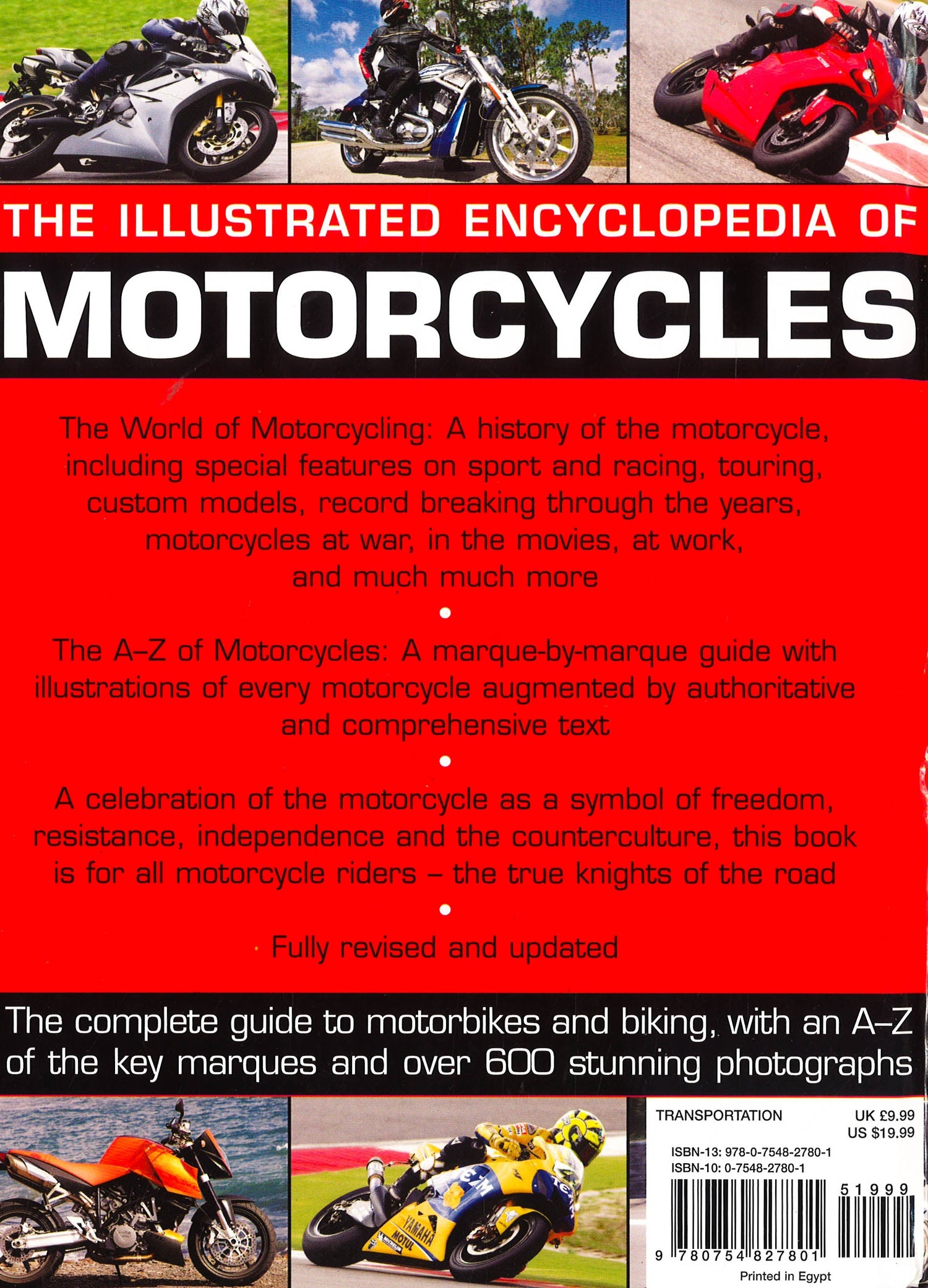 Illustrated Encyclopedia Of Motorcycles – BookXcess