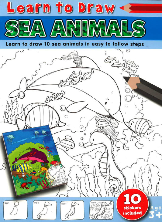 Learn To Draw Sea Animals