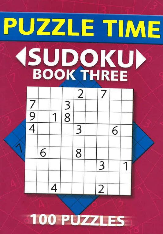 Sudoku Puzzle Book Three