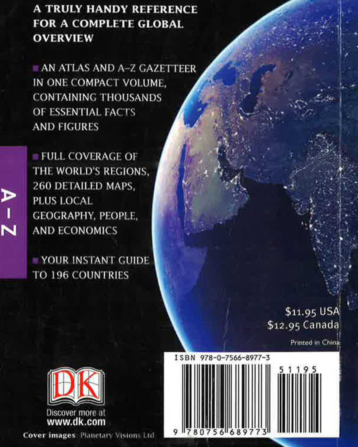 Atlas Reference Guide Atlas A-Z: A Pocket Guide 5Th Edition – BookXcess