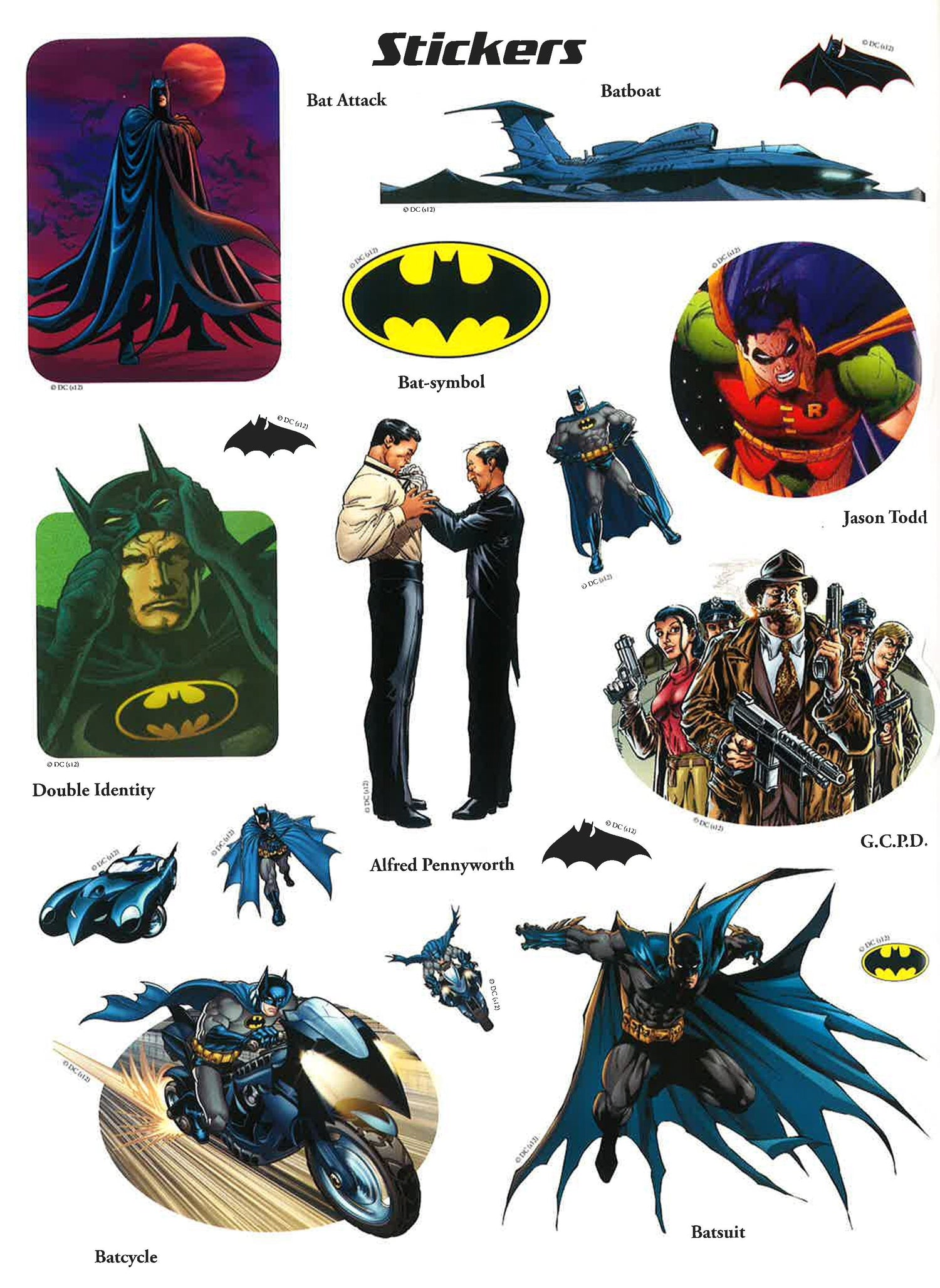 Batman Doctor Sticker Ultimate Sticker Collection Batman – BookXcess