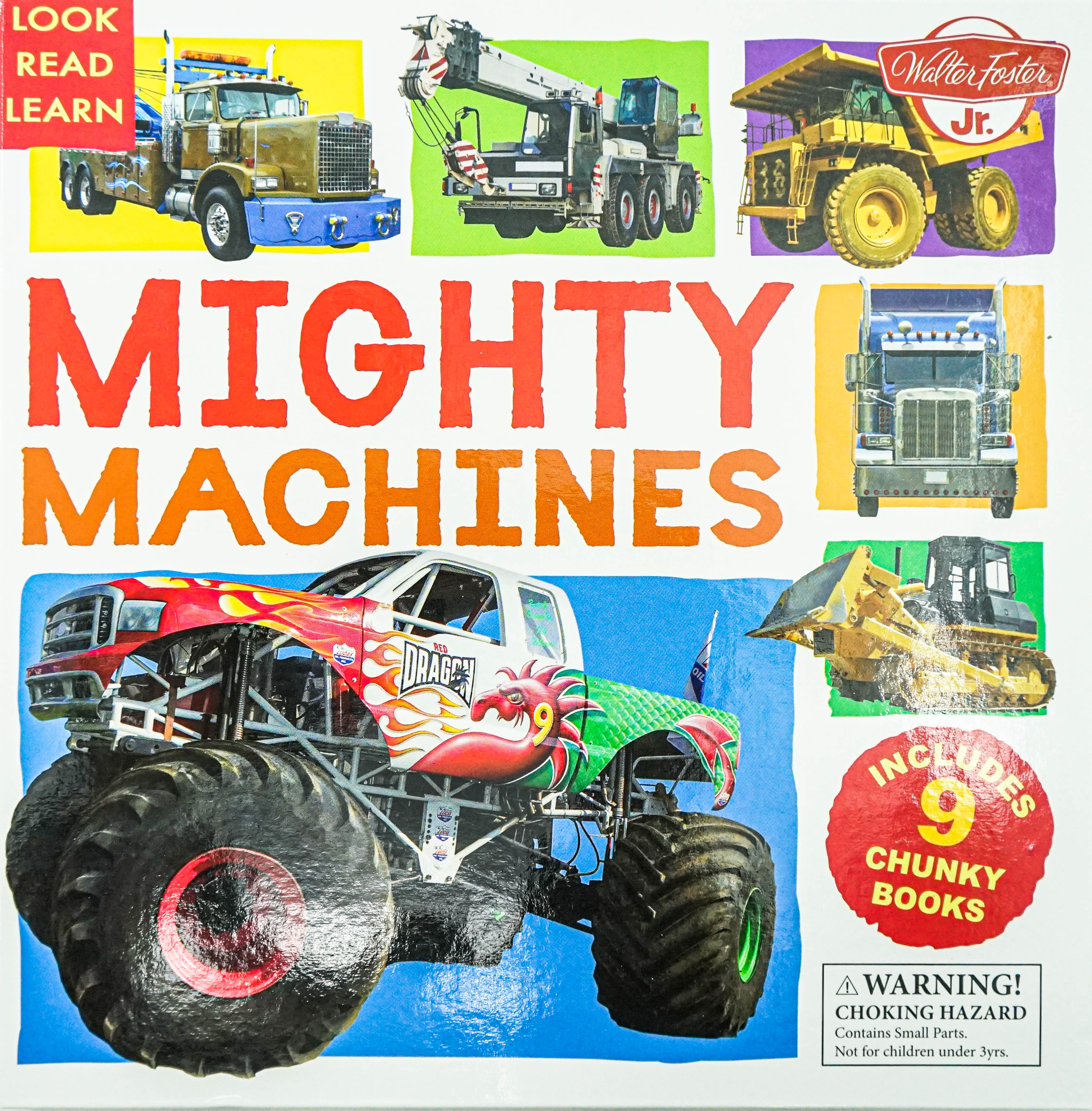 Mighty Book Mighty Machines: Includes 9 Chunky Books – BookXcess