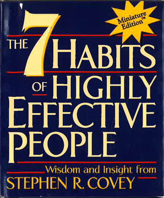 The 7 Habits Of Highly Effective People(Miniature Edition)