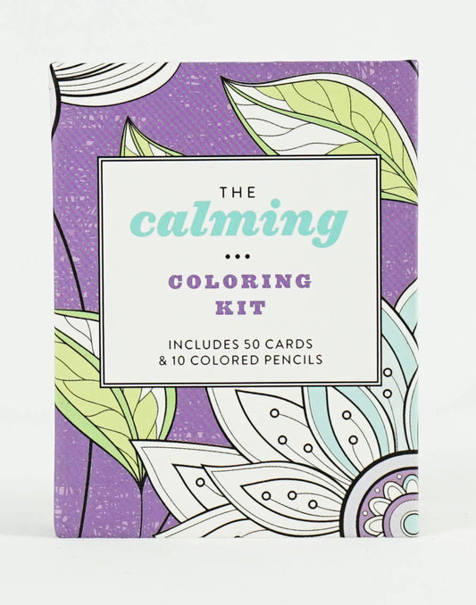 The Calming Coloring Kit (Miniature Editions)