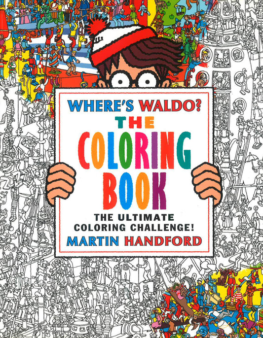 Where's Waldo Coloring Book