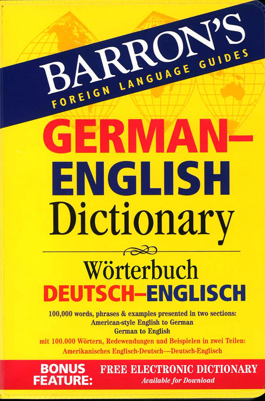 Barron's German-English Dictionary : Worterbuch Deutsch-Englisch