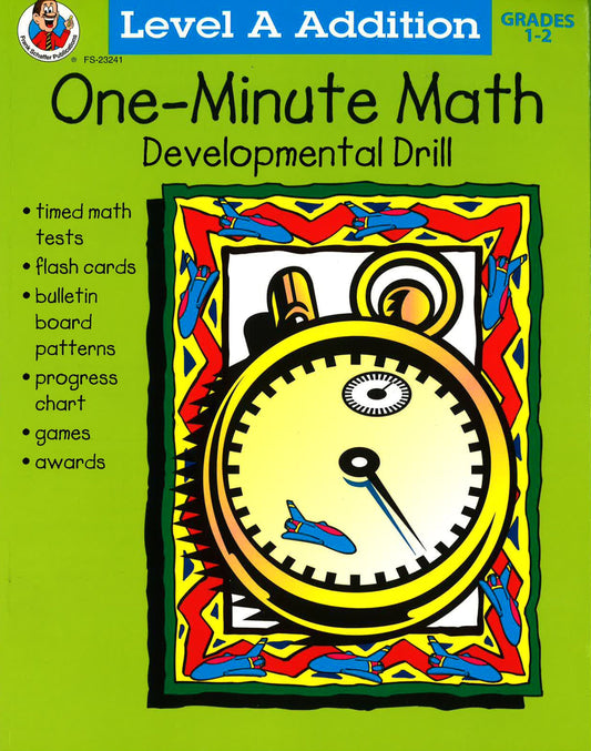 Level A Addition One Minute Math Grades 1-2