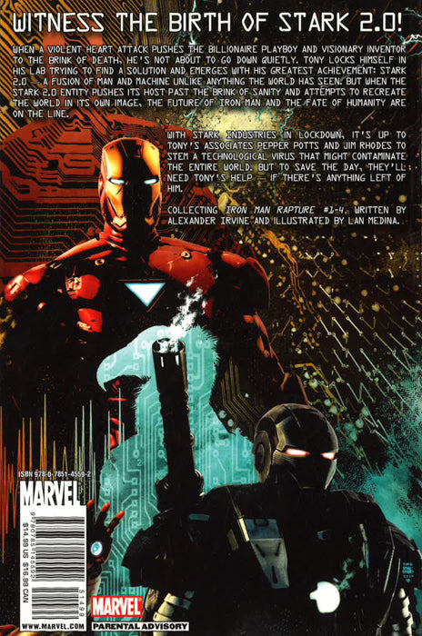Iron Man Rapture Iron Man: Rapture – BookXcess