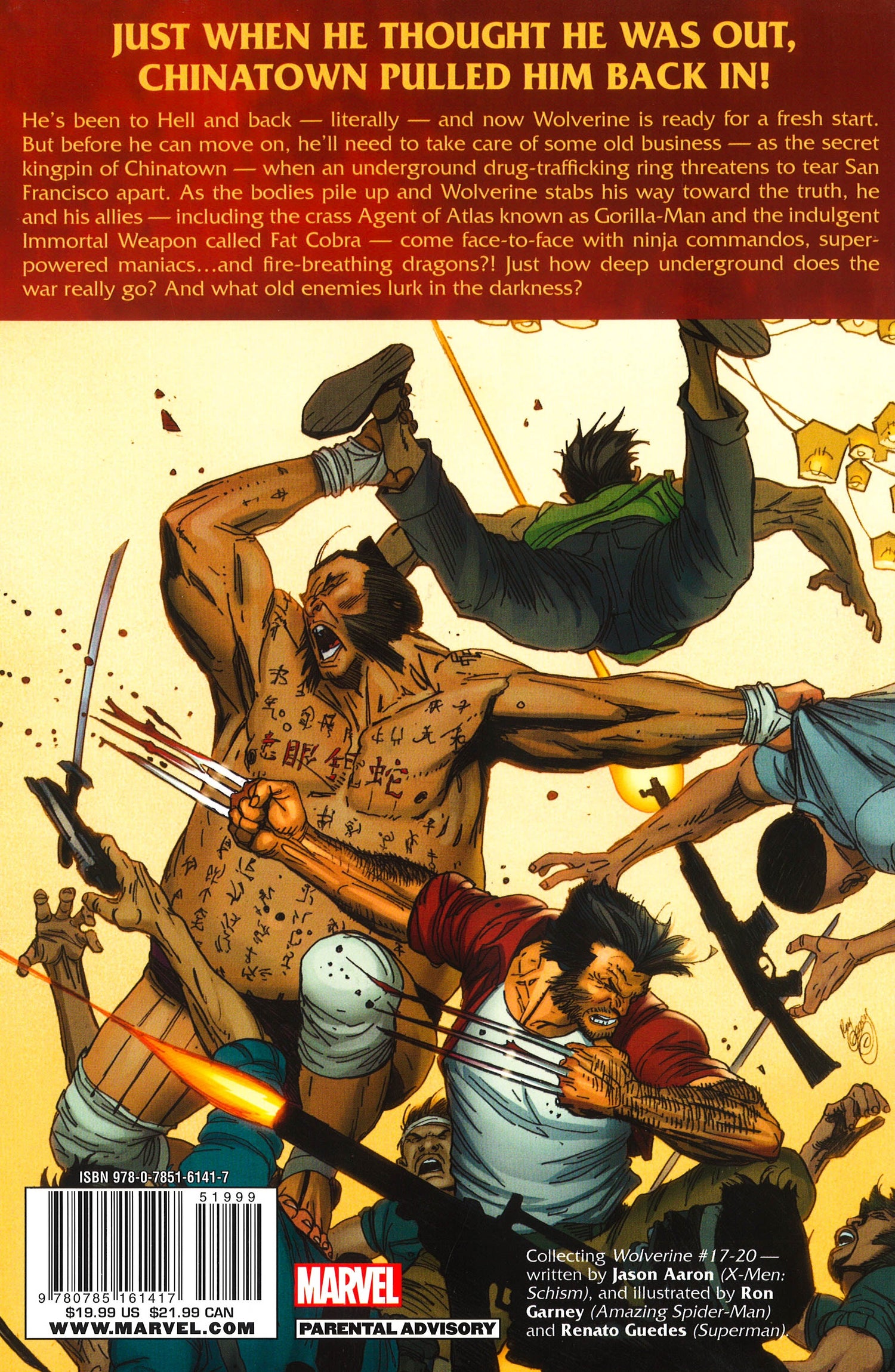 Wolverine Goodbye Wolverine: Goodbye, Chinatown – BookXcess