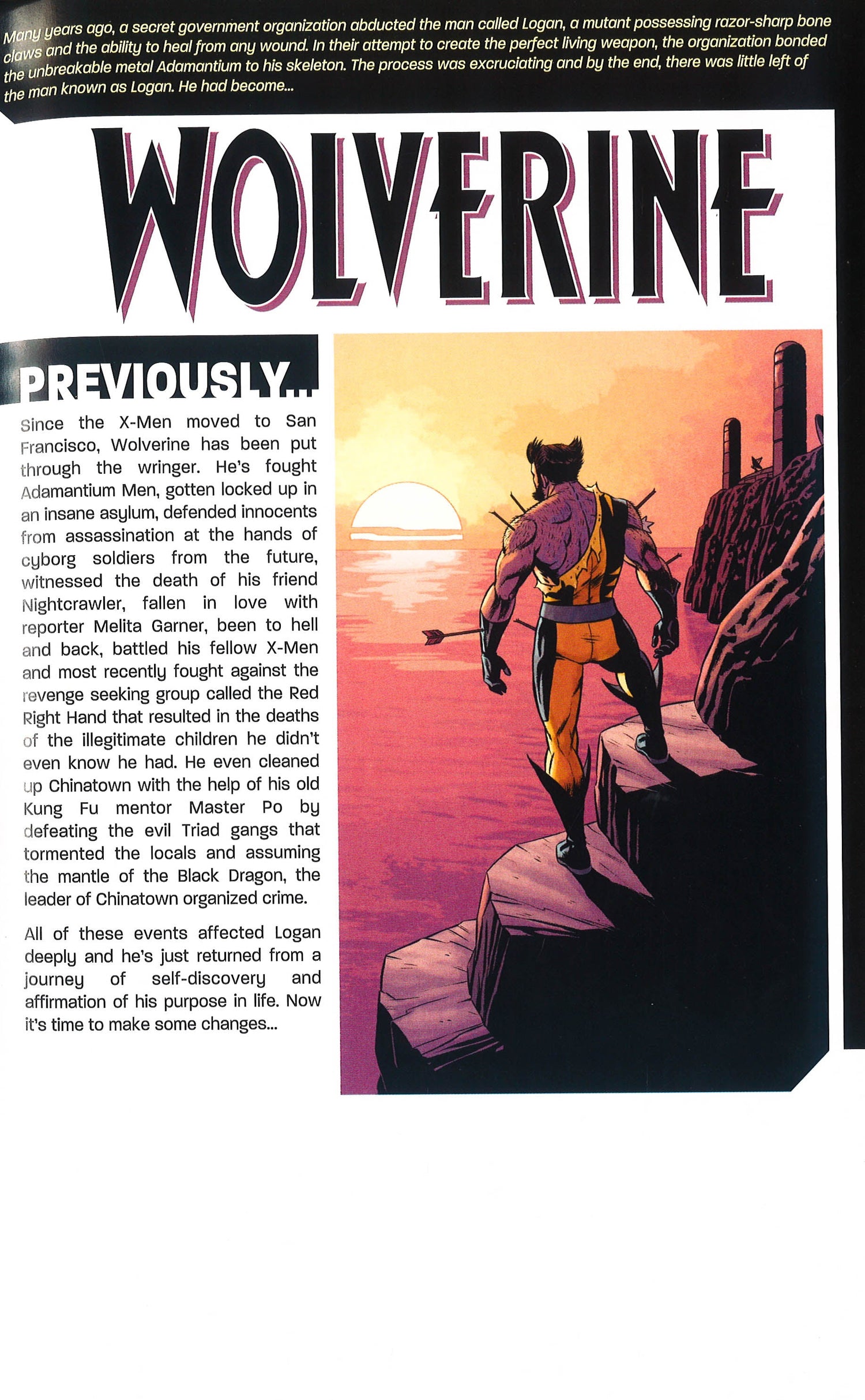 Wolverine Goodbye Wolverine: Goodbye, Chinatown – BookXcess
