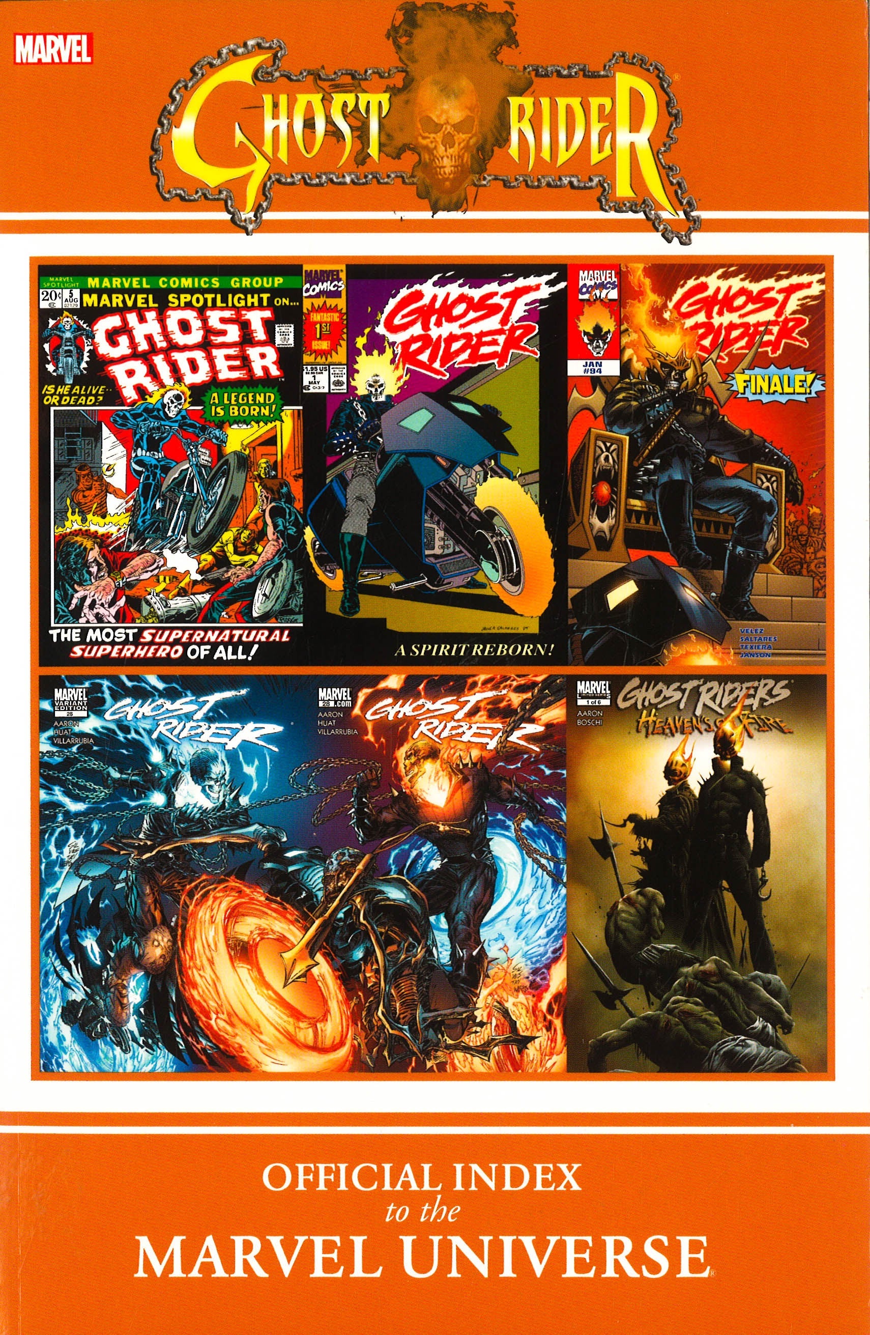 Ghost Rider: Official Index To The Marvel Universe – BookXcess