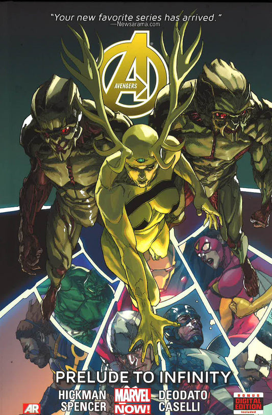 Avengers Vol. 3: Prelude To Infinity Premiere Hc (Marvel Now, With Digital Code)