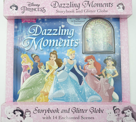 Disney Princess: Dazzling Moments Storybook And Glitter Globe