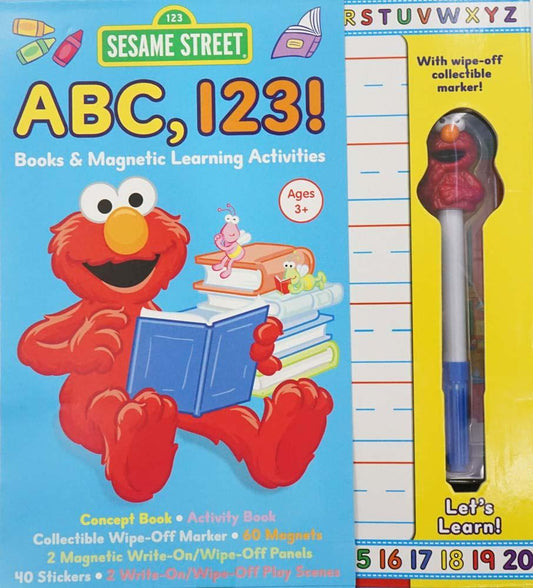Sesame Street: Abc! Books And Magnetic Learning Activities