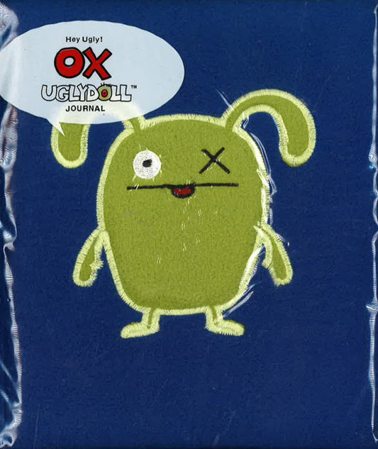 Hey Ugly Ox Plush Journal