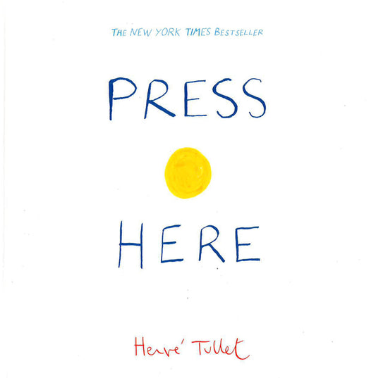 Press Here (Interactive Book For Toddlers And Kids, Interactive Baby Book)