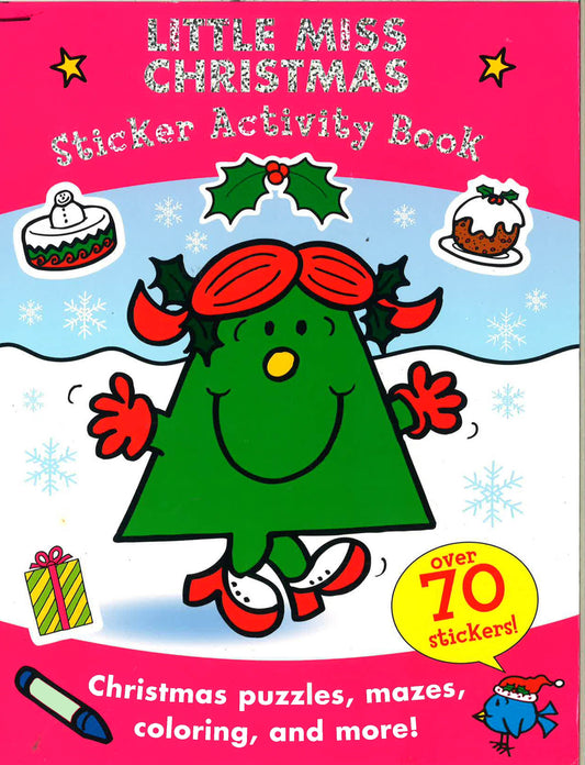 Little Miss Christmas Stikcer Activity Book
