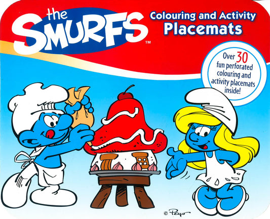The Smurfs: Colouring And Activity Placemats